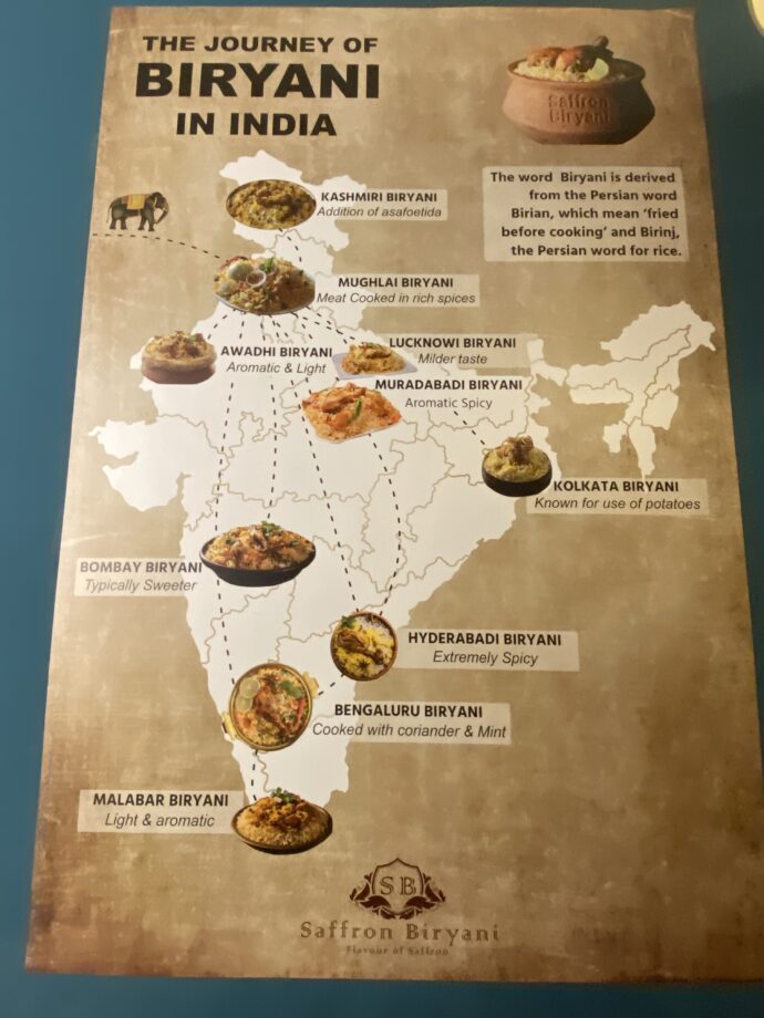 ビリヤニ勢力図