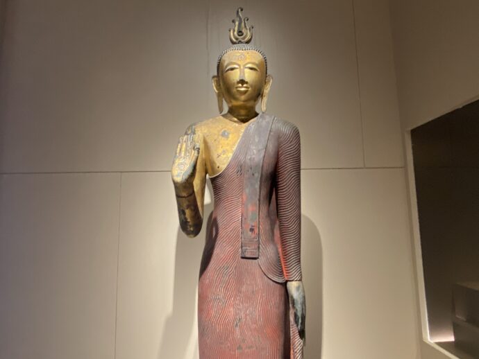 バンコク国立博物館の仏像