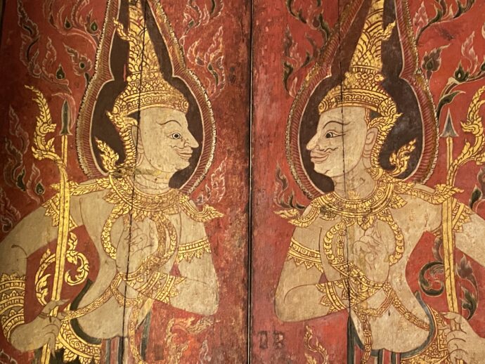 ブッダイサワン礼拝堂の壁画