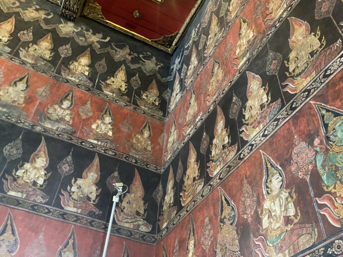 ブッダイサワン礼拝堂の壁画