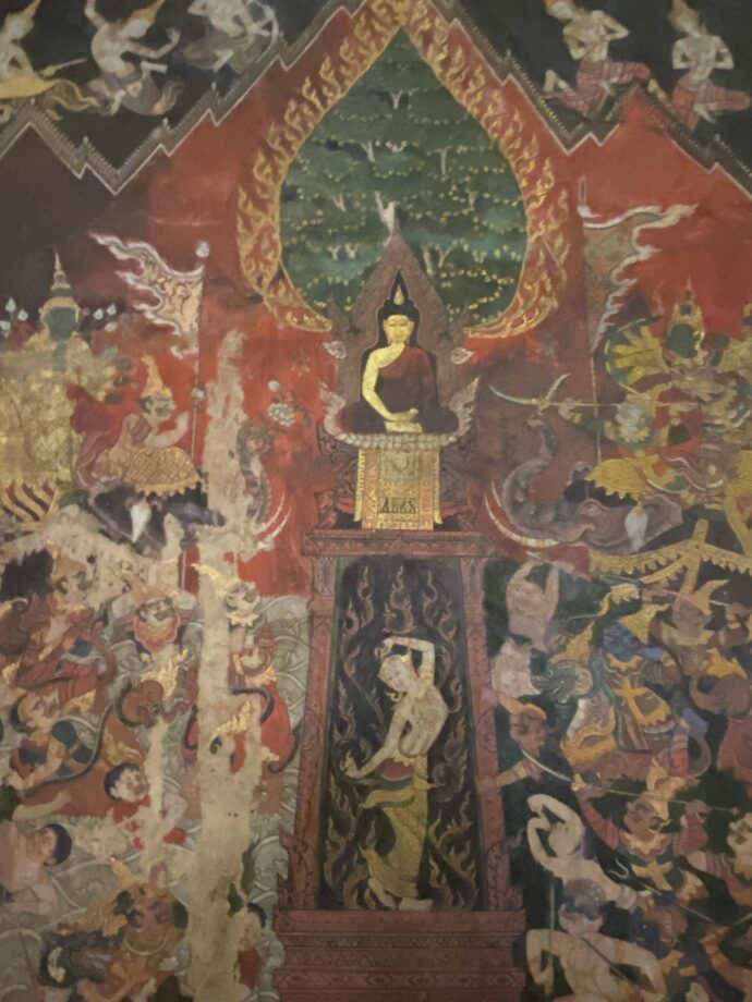 ブッダイサワン礼拝堂の壁画