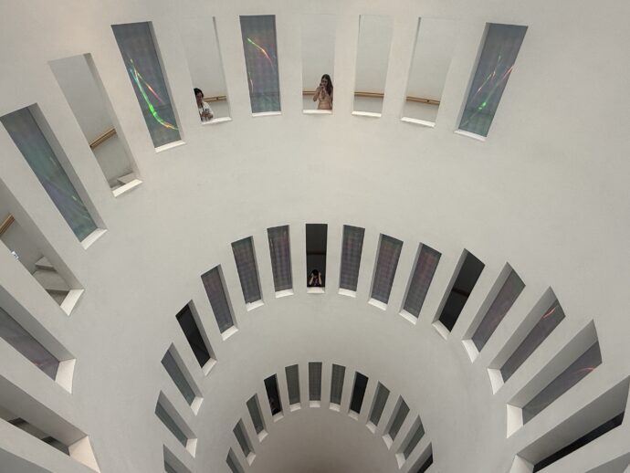 リウム美術館の螺旋
