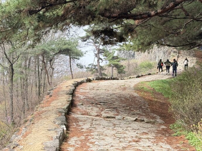 上党山城ハイキングコース
