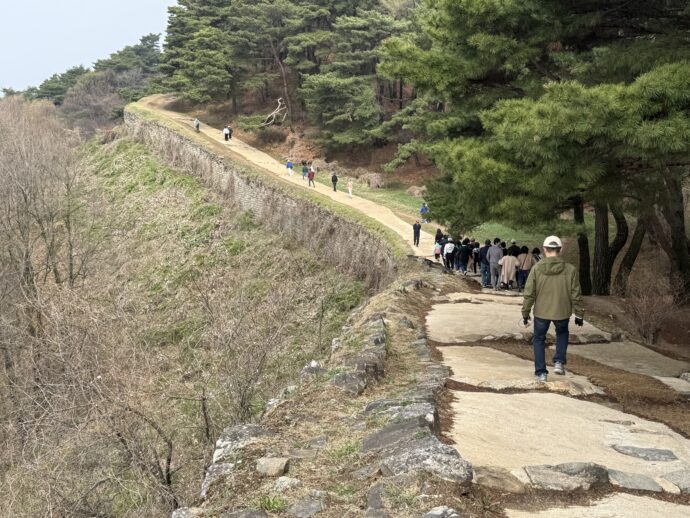 上党山城ハイキングコース