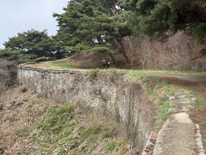 上党山城ハイキングコース