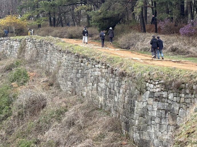 上党山城ハイキングコース