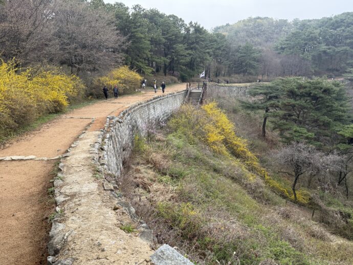 上党山城ハイキングコース