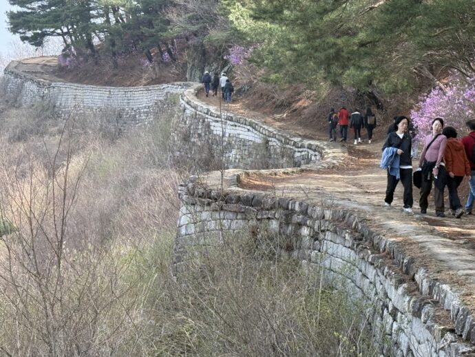 上党山城ハイキングコース