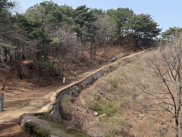 上党山城ハイキングコース