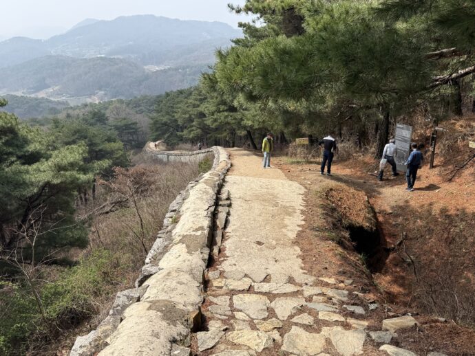 上党山城ハイキングコース