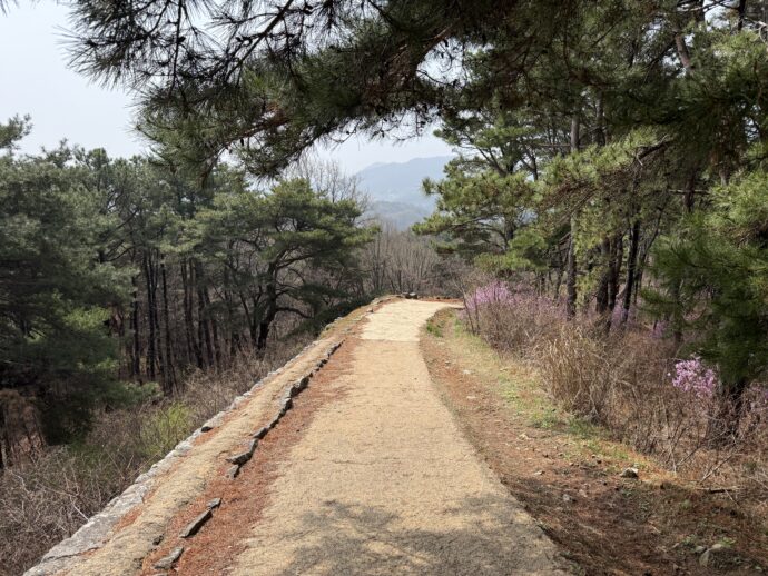 上党山城ハイキングコース