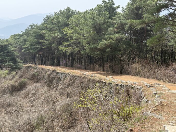 上党山城ハイキングコース