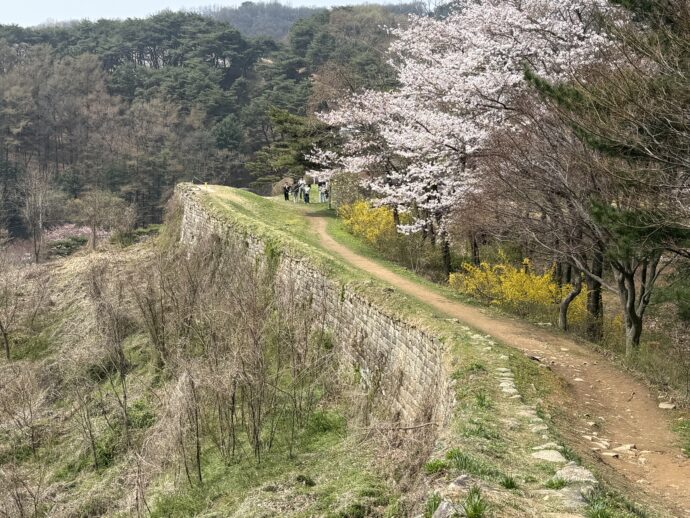 上党山城ハイキングコース