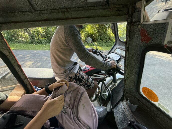 ギュウギュウの相乗り