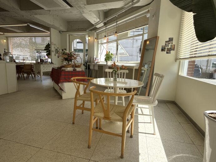 ナウィトゥクビョルハンデザートの店内