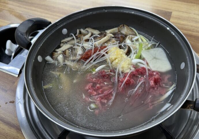 慶州屋きのこチゲ