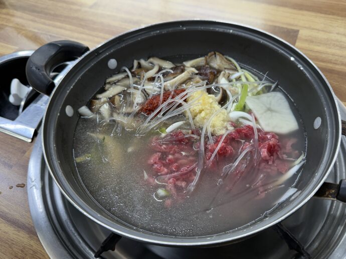 慶州屋きのこチゲ