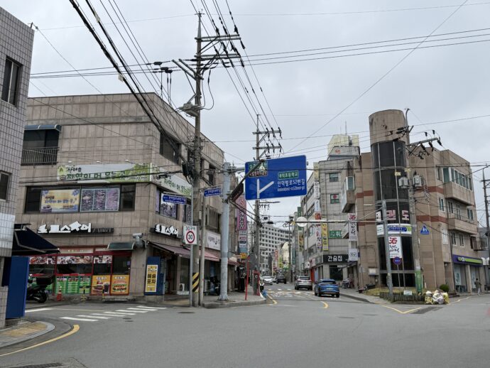 清州国立現代美術館の裏