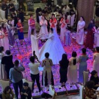 ウイグル族の結婚式