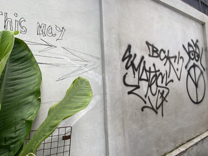 カオサン通りの路地裏